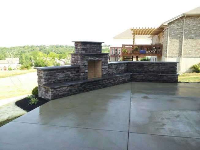 Outdoor Fireplace